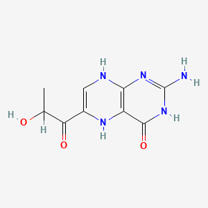 2-Amino-5,8-dihydro-6-lactoyl-4(3H)-pteridinone