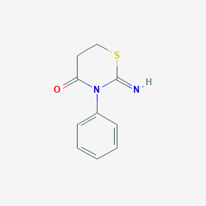 2-Imino-3-phenyl-1,3-thiazinan-4-one