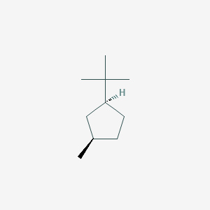 (1S,3R)-1-tert-Butyl-3-methylcyclopentane