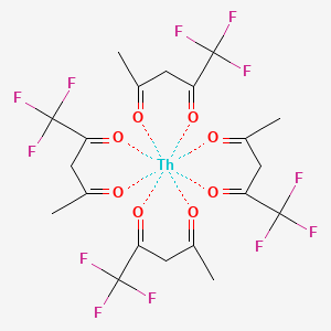 Aqua-tetrakis(trifluoroacetylacetonato)thorium(IV)