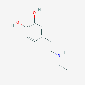 Benzene-1,2-diol, 4-(2-ethylaminoethyl)-