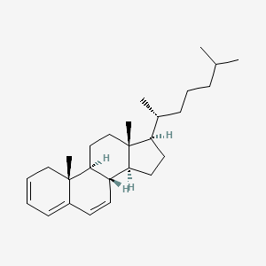 molecular formula C27H42 B14709129 Cholesta-2,4,6-triene CAS No. 13095-38-0