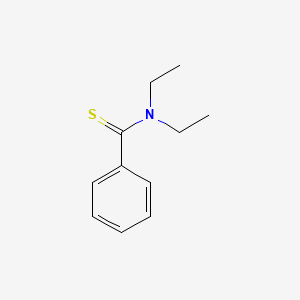 molecular formula C11H15NS B14709135 N,N-Diethylthiobenzamide CAS No. 18775-06-9