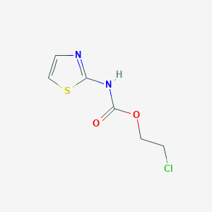 2-Chloroethyl 1,3-thiazol-2-ylcarbamate