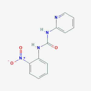 N-(2-nitrophenyl)-N'-pyridin-2-ylurea