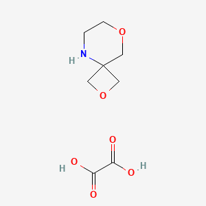 molecular formula C8H13NO6 B1470925 2,8-Dioxa-5-azaspiro[3.5]nonane oxalate CAS No. 1392804-64-6