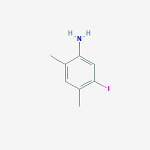 molecular formula C8H10IN B1470931 2,4,Dimethyl-5-iodo aniline CAS No. 4102-52-7