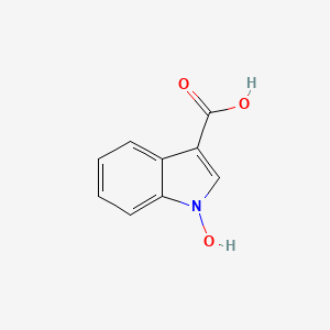 B14709387 1-Hydroxy-1H-indole-3-carboxylic acid CAS No. 18377-48-5