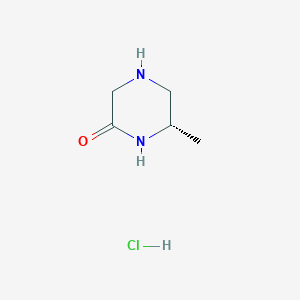 (6S)-6-methyl-2-piperazinone hydrochloride