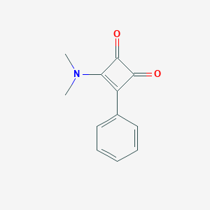 3-Cyclobutene-1,2-dione, 3-(dimethylamino)-4-phenyl-