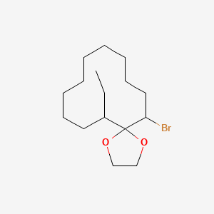 6-Bromo-16-ethyl-1,4-dioxaspiro[4.11]hexadecane