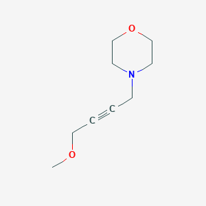 Morpholine, 4-(4-methoxy-2-butynyl)-