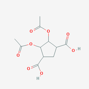 4,5-Diacetyloxycyclopentane-1,3-dicarboxylic acid