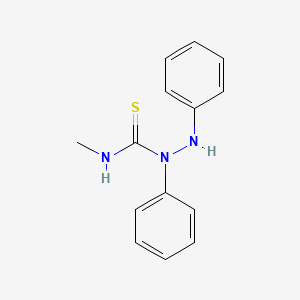 N-Methyl-1,2-diphenylhydrazine-1-carbothioamide