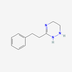 as-Triazine, 1,4,5,6-tetrahydro-3-phenethyl-