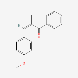 (Z)-3-(4-methoxyphenyl)-2-methyl-1-phenylprop-2-en-1-one