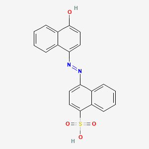 1-Naphthalenesulfonic acid, 4-[(4-hydroxy-1-naphthalenyl)azo]-