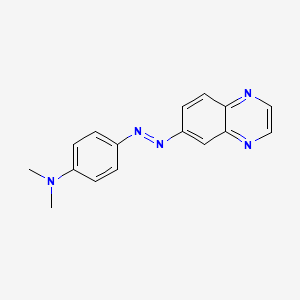 6-((p-(Dimethylamino)phenyl)azo)quinoxaline