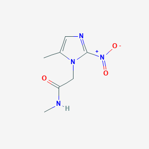 N,5-Dimethyl-2-nitroimidazole-1-acetamide