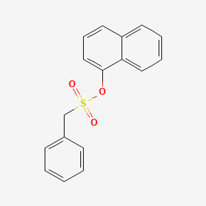 Naphthalen-1-yl phenylmethanesulfonate