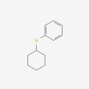 Benzene, (cyclohexylseleno)-