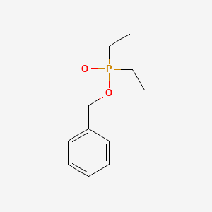 Diethylphosphinic acid benzyl ester