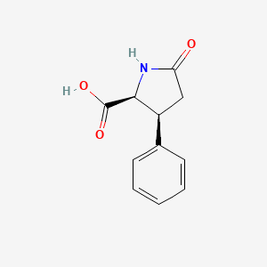 (3S)-5-Oxo-3-phenyl-L-proline