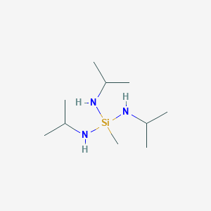 1-Methyl-N,N',N''-tri(propan-2-yl)silanetriamine