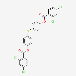 molecular formula C26H14Cl4O4S B1470996 Thiobis(4,1-phenylene) Bis(2,4-dichlorobenzoate) CAS No. 1363166-13-5