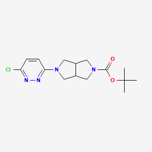 tert-butyl 5-(6-chloropyridazin-3-yl)hexahydropyrrolo[3,4-c]pyrrole-2(1H)-carboxylate