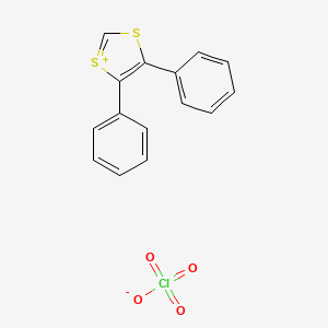 4,5-Diphenyl-1,3-dithiol-1-ium perchlorate