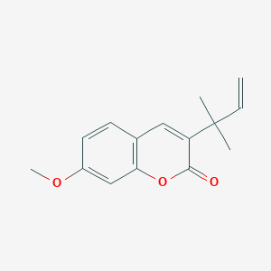 3-(1,1-Dimethylallyl)herniarin