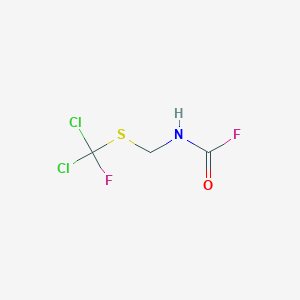 ({[Dichloro(fluoro)methyl]sulfanyl}methyl)carbamyl fluoride