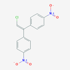 1,1'-(2-Chloroethene-1,1-diyl)bis(4-nitrobenzene)