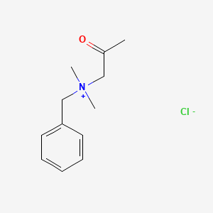 Benzyl-dimethyl-(2-oxopropyl)azanium chloride