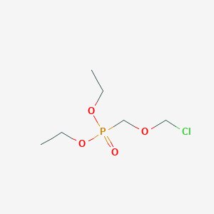 molecular formula C6H14ClO4P B14710113 Diethyl [(chloromethoxy)methyl]phosphonate CAS No. 24600-04-2