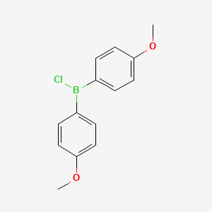 Chlorobis(4-methoxyphenyl)borane