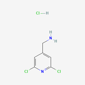 (2,6-Dichloropyridin-4-yl)methanamine hydrochloride