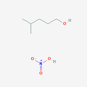 4-Methylpentan-1-ol;nitric acid