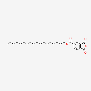 Octadecyl 1,3-dioxo-1,3-dihydro-2-benzofuran-5-carboxylate