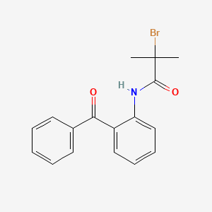 N-(2-benzoylphenyl)-2-bromo-2-methylpropanamide