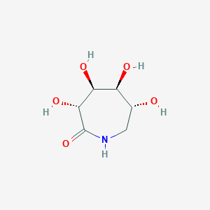 (3R,4S,5S,6R)-3,4,5,6-tetrahydroxyazepan-2-one