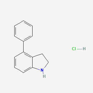 4-phenyl-2,3-dihydro-1H-indole hydrochloride