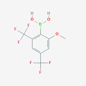 2-Methoxy-4,6-bis(trifluoromethyl)phenylboronic acid