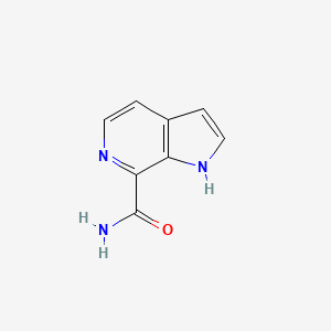 1H-pyrrolo[2,3-c]pyridine-7-carboxamide