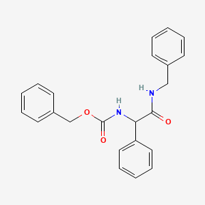 molecular formula C23H22N2O3 B1471044 Z-DL-Phg-nhbzl CAS No. 1379796-36-7