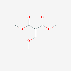 molecular formula C7H10O5 B147105 二甲氧基甲叉亚甲基丙二酸二甲酯 CAS No. 22398-14-7