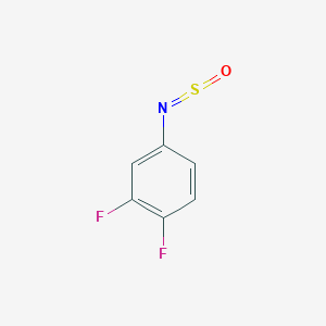 molecular formula C6H3F2NOS B1471060 1,2-二氟-4-(亚砜基氨基)苯 CAS No. 530102-74-0