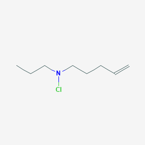 4-Penten-1-amine, N-chloro-N-propyl-