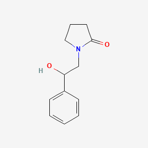 2-Pyrrolidinone, 1-(2-hydroxy-2-phenylethyl)-